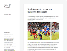 Tablet Screenshot of homeofarsenal.com